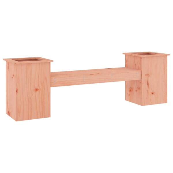 vidaXL Banc avec jardinières 184 5x39 5x56 5cm bois massif de douglas