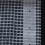 vidaXL Bâches Leno 2 Pièces 260 g/m² 4x15 m Blanc