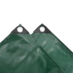 vidaXL Bâche 650 g / m² 6 x 8 m Vert