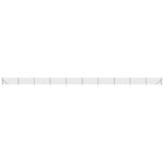 vidaXL Clôture en treillis métallique et ancrage anthracite 0 8x25 m