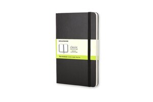 carnet blanc Format de poche Couverture rigide noire 9 x 14 cm