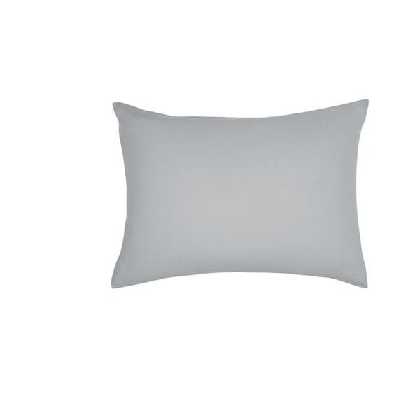 Taie d'oreiller - 50 x 70+5 cm uni - Acier