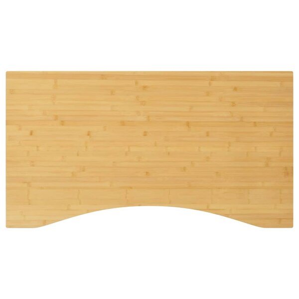 vidaXL Dessus de bureau 100x60x2 5 cm bambou