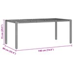 vidaXL Ensemble de salle à manger de jardin 9 pièces avec coussins beige en rotin