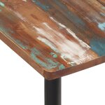 vidaXL Chaises à manger lot de 6 bois de récupération solide