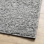vidaXL Tapis shaggy PAMPLONA poils longs moderne gris 80x250 cm