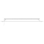 vidaXL Store rétractable automatique vert et blanc 600x300 cm