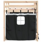 vidaXL Lit superposé sans matelas 90x200 cm bois de pin massif