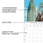 Grand Calendrier Mural 29x29 cm 2025 - Paris 2025 - Draeger