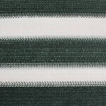 vidaXL Filet brise-vue vert et blanc 1x10 m PEHD 195 g/m²