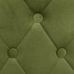 vidaXL Tabourets de bar lot de 2 vert clair velours