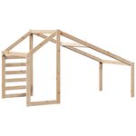 vidaXL Toit de lit pour enfants 188x97x113 cm bois de pin massif