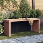 vidaXL Banc de jardin extensible 212 5x40 5x45 cm bois massif douglas