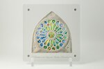 Pièce de monnaie en Argent 5 Dollars g 140 Millésime 2025 Glass Windows SAGRADA FAMILIA