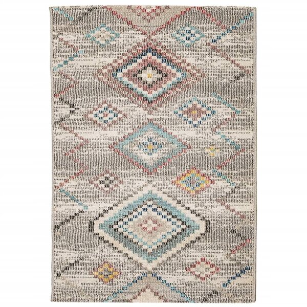 vidaXL Tapis ARBIZU intérieur extérieur design vintage 160x230 cm