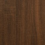 vidaXL Table basse chêne marron 90x60x35 cm bois d'ingénierie