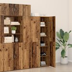 vidaXL Buffet en Bois Ancien 40x42 5x185 cm Bois reconstitué