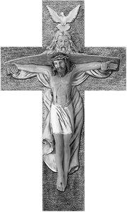 Pièce de monnaie en Argent 2000 Francs g 31.1 (1 oz) Millésime 2025 Easter Coins HOLY TRINITY CRUCIFIX