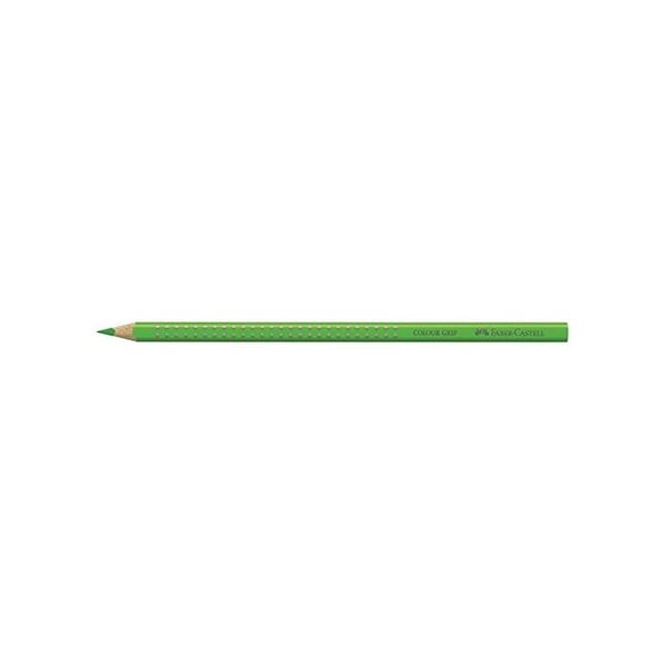 crayons couleur Colour GRIP, vert herbe FABER-CASTELL