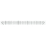 vidaXL Clôture en treillis métallique et piquet d'ancrage vert 2x25 m