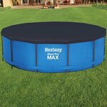 Bestway housse de piscine pour cadre sirocco ronde 366 cm