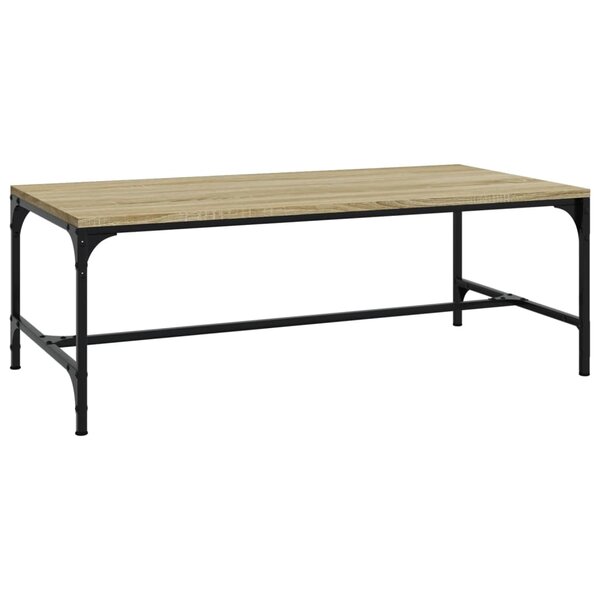 vidaXL Table basse Chêne sonoma 100x50x35 cm Bois d'ingénierie