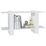 vidaXL Bibliothèque Blanc 100x30x51 cm Bois d'ingénierie