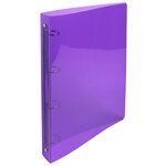Classeur 4 Anneaux 30 Mm Polypropylène Crystal - A4 Maxi - Couleurs Assorties - X 20 - Exacompta