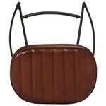 vidaXL Tabourets de bar Gavin lot de 2 marron foncé 44x37 5x78 cm