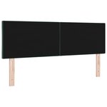 vidaXL Tête de Lit Design Blocs de Diamant Verte Foncée 144 cm Velours