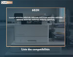 Qualitoner x2 toners 602h noir compatible pour lexmark