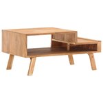 vidaXL Table basse 100x50x45 cm Bois d'acacia massif