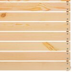 vidaXL Canapés d'angle de jardin 2 Pièces Bois de pin massif