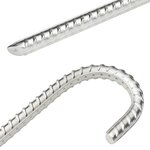vidaXL Piquets de tente 12 Pièces 37 cm Ø10 mm acier galvanisé