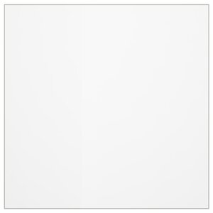 vidaXL Protecteur de table mat 90x90 cm 2 mm PVC