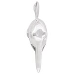 vidaXL Poisson Épée Murale Argent 91x8x26 cm Aluminium