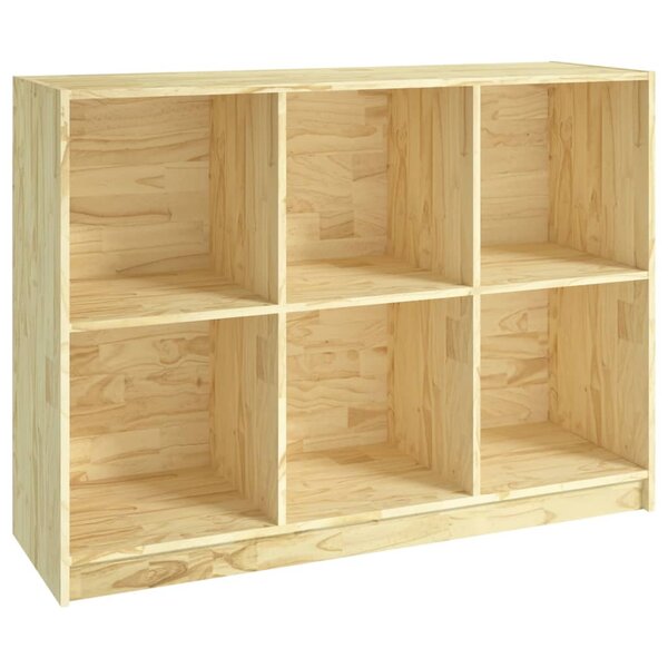 vidaXL Bibliothèque 104x33x76 cm bois de pin massif