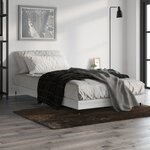 vidaXL Cadre de lit sonoma gris 90x190 cm bois d'ingénierie