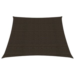 vidaXL Voile d'ombrage 160 g/m² Marron 4/5x3 m PEHD