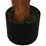 vidaXL Palmier Cycas artificiel avec pot 160 cm Vert