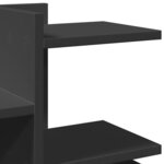 Organisateur armoire de bureau 49 x 20 x 52 5 cm bois d'ingénierie Black 02_0043574
