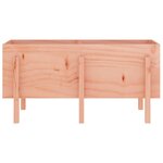 vidaXL Lit surélevé de jardin 121x50x57 cm bois Douglas massif