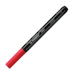 Marqueur pointe fine FREE acrylic T100 rouge x 5 STABILO