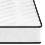 vidaXL Matelas à ressorts bonnell moyen 80x200 cm