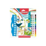 kit de 12 marqueurs pour tableau blanc Marker'Peps Innovation MAPED