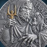 Pièce de monnaie en Argent 2000 Francs g 62.2 (2 oz) Millésime 2025 Great Greek Mythology HADES