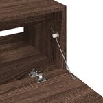 vidaXL Meuble d'évier chêne marron 59x37x59 cm bois d'ingénierie