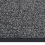 vidaXL Paillasson Anthracite 60x80 cm