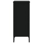 vidaXL Bibliothèque noir 80x31x74 5 cm bois d'ingénierie
