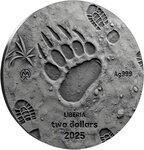 Pièce de monnaie en Argent 2 Dollars g 31.1 (1 oz) Millésime 2025 WOJTEK